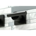 thumbnail image 4 of Kingston Brass KS6050CML Manhattan Two-Handle 3-Hole Wall Mount Roman Tub Faucet in Matte Black, 4 of 7