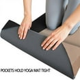 thumbnail image 3 of Brown Boho Night Landscape Pattern Hot Yoga Mat Towel Non Slip for Hot Yoga - Quick-Drying Yoga Mat Cover with 4 Corner Pockets with Travel Bag - Hot Yoga Towel Non Slip 74"x26", 3 of 6