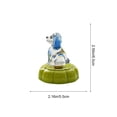 thumbnail image 3 of Yusimy Creative Spinning Ornament Cute Rotating Fashion Home Decorative Ornament Glass Craft, 3 of 6