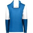 thumbnail image 2 of Holloway Sportswear S Boys All-American Team Hoodie Royal Heather/White 222681, 2 of 5