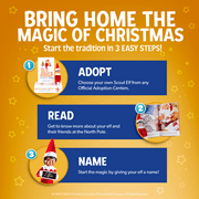 The Elf on the Shelf: A Christmas Tradition – Boy Scout Elf with Blue Eyes and Storybook