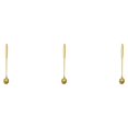thumbnail image 4 of Ounissouiy Cuchara agitadora de acero inoxidable con mango, cucharas para palitos de vino, barra, accesorio agitador para cocina, club nocturno, Type1 NO1, 4 of 6