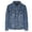 B, variant on Men Jeans Jacket Solid Color Lapel Button Down Casual Plus With Pocket Denim Jacket Outerwear