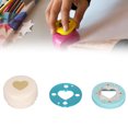 thumbnail image 1 of Craft Hole Punch, ABS Zinc Alloy Paper Cutter with Positioning Guide Quick Efficient Punch for Scrapbooking, Cards, DIY Projects, Business Cards, 1 of 7
