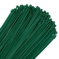 thumbnail image 1 of Zzranye Bridas para cables de jardín de nailon verde oscuro de 6 pulgadas y 3 mm, bridas para cables con autobloqueo, bridas para cables multiusos (100 piezas), 1 of 1