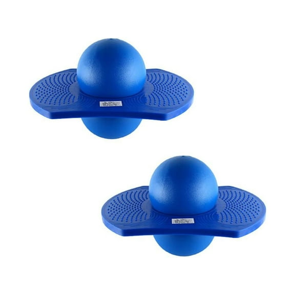 yotijay 2Pcs Pogo Balls Outdoor Sports Exercise Balance Bouncy Toys Blue