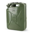 thumbnail image 2 of 4) Wavian 3008 5.3 Gallon 20 Liter Authentic CARB Jerry Can w/Spout, Green, 2 of 9