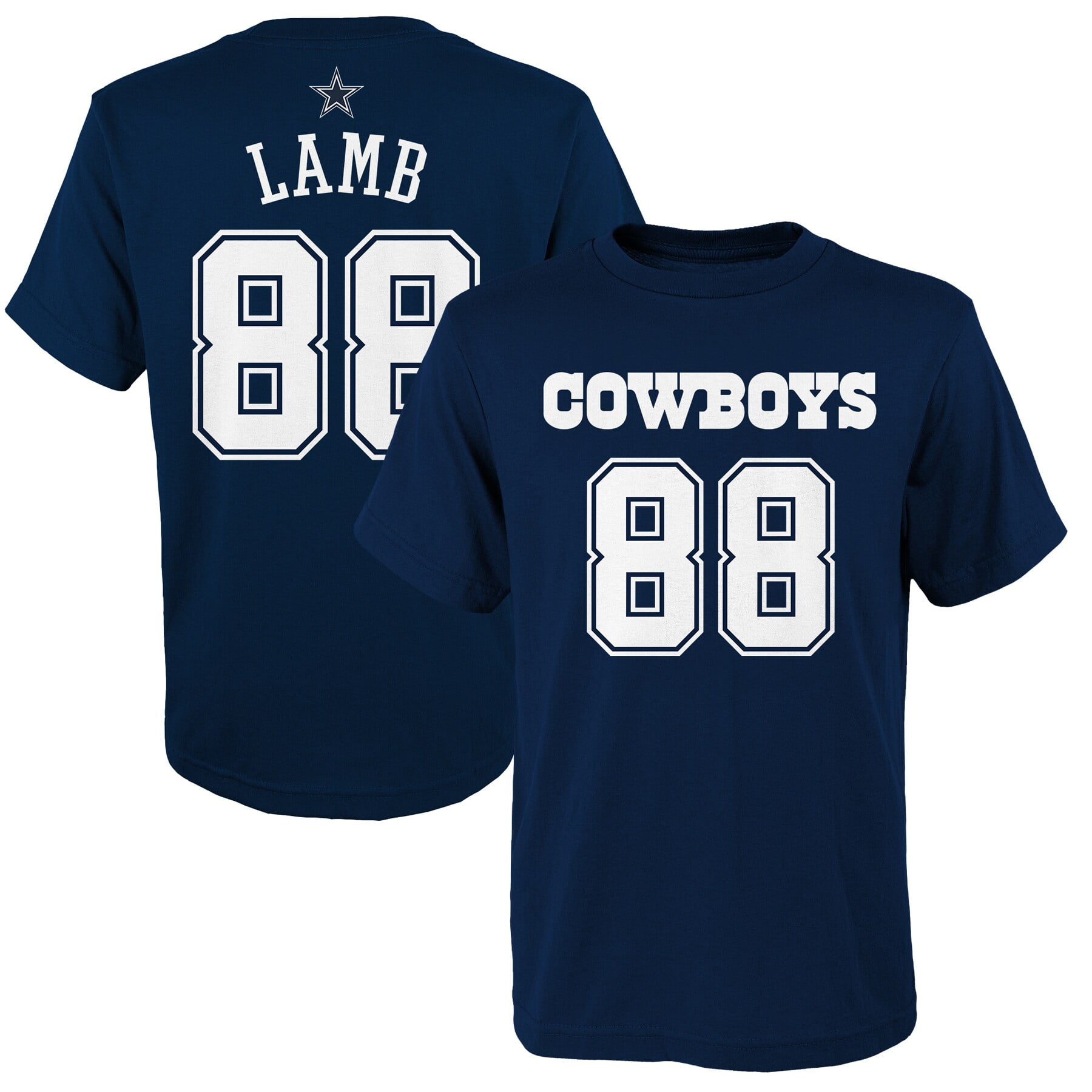Ceedee Lamb Dallas Cowboys Youth Mainliner Name Number T Shirt Navy Walmart Com Walmart Com Ceedee Lamb Dallas Cowboys Youth Mainliner Name Number T Shirt Navy Walmart Com Walmart Com