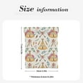 thumbnail image 3 of XMXT PU Leather Coin Purse for Women Men, Boho Deco Tent Watercolor Mini Change Wallet Coin Pocket for Credit Card ID Key Storage Bags, 3 of 9