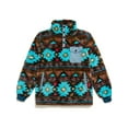 thumbnail image 2 of Men's Fleece Jacket and Pullover Hoodie Outerwear, Western Retro Style with Pockets, 2 of 4