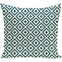 Simply Daisy 16" x 16" Diamond Mayhem Geometric Print Pillow