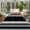 Black, White, Charcoal, variant on Rectangle Area Rugs 2 x 3 Ft, Farmhouse Navy Blue Non-Slip Residential Carpet, Aesthetic Modern Line Striped Indoor Crawling Mats Runner Rugs for Living Room/Dining Room/Bedroom