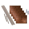thumbnail image 1 of FASÄDE Quilted Decorative Vinyl Backsplash 15 sq ft Kit in Moonstone Copper, 1 of 6