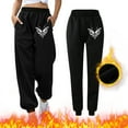 thumbnail image 2 of Pantalones estampados con bolsillos sueltos en la cintura elásticos informales para mujer a la moda Fridja  hfkajh101274, 2 of 7