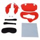 thumbnail image 1 of Funda protectora para gafas VR, cómoda y transpirable, interfaz Facial y reemplazo de espuma para Oculus Quest 2, color rojo, 1 of 5