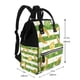 thumbnail image 2 of Fotbe Watercolor St Patrick Day Mochila Maternidad - Lona de Sarga Impermeable, Mochila de Pañales de Gran Capacidad con Múltiples Bolsillos y Correas Ajustables, 2 of 6