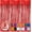 Red, variant on Nvzi 3 Pack 3.3x8.2 Feet Red Foil Fringe Backdrop Curtains, Tinsel Streamers Birthday Party Decorations, Fringe Backdrop for Graduation, Baby Shower, Gender Reveal, Disco Party