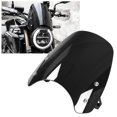 thumbnail image 3 of Motorbike Wind Deflector, Decorative Iron Motorcycle Windshield Protective Sturdy  Replacement For CB650R 2019 2020 2021 For Autocycle Modification, 3 of 8