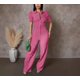 thumbnail image 3 of Jumpsuit YSINTL pantalones anchos de cintura alta para mujer, 3 of 5