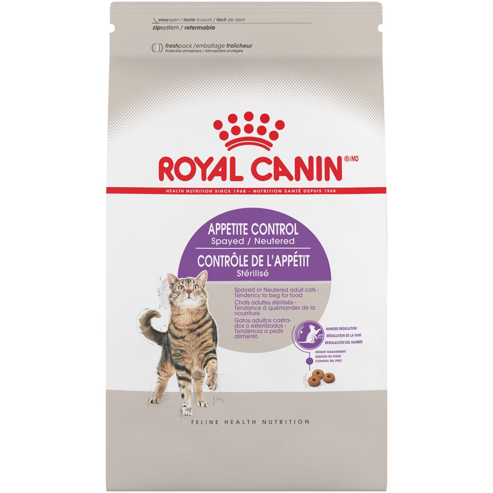 Royal Canin Appetite Control Spayed/Neutered Dry Cat Food, 2.5
