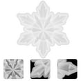 thumbnail image 4 of 4 Uds molde en forma de copo de nieve Diy molde de epoxi molde decorativo de fundición de silicona en forma de copo de nieve, 4 of 6