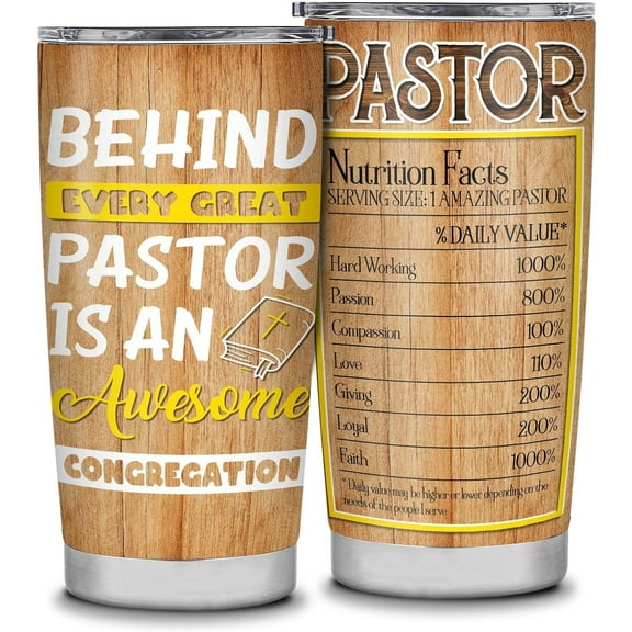 Pastor Appreciation Gifts,Pastor Gifts for Men Women,20oz Stainless Steel Tumbler,Pastor Appreciation Day Gifts,Thank You Gift for Pastor,Pastor Gift Ideas,Christmas Christian Gifts for Pastor