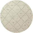 thumbnail image 1 of Ahgly Company Indoor Round Mid-Century Modern Sand Brown Solid Area Rugs, 3' Round, 1 of 6