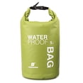 thumbnail image 2 of jinwen Waterproof Stuff Sack Storage Pouch for Kayaking Camping Rafting Floating Swimming Surfing - Various Colors & Sizes , Green, 5L, 2 of 9