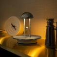 thumbnail image 2 of Tubicen Cordless Table Lamp, Rechargeable Battery Operated Lamp, LED Portable Bedside Lamps, Touch Control, 4-Level Brightness Warm White Accent Night Lighting, Nickel, 2 of 7