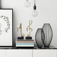 thumbnail image 4 of Ludlz Mini Musical Note Model Figure Resin Craft Desktop Piano Ornament Home Decor, 4 of 6
