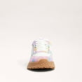 thumbnail image 3 of Sam Edelman Layla Rainbow Lace Up Low Top Chunky Heeled Fashion Sneakers (Rainbow, 13), 3 of 7
