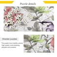 thumbnail image 2 of Dreamtimes Bird Pattern Puzzle 500 Pieces - Wooden Jigsaw Puzzles for Family Games - Suitable for Teenagers and Adults, 2 of 7