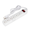 thumbnail image 2 of Multicontacto Divitech® Con 6 Entradas Y Cable De Cobre 1800w. Paquete De 3 Piezas Divitech® ELACMU-0001, 2 of 7