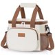 thumbnail image 1 of Lonchera Lifewit, tamaño grande, aislante, 8,5 L, color crema, 1 of 6