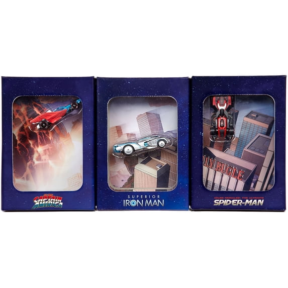 Hot Wheels Marvel Secret Wars Character Car 3-Pack