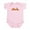 Petal Pink, variant on CafePress - Ohana Retro Infant Bodysuit - Baby Light Bodysuit, Size Newborn - 24 Months