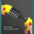 thumbnail image 2 of Flexible Bike Lock Anti-theft 5 Digit Password Ring Coiled Security Cable Ring Chain Number Thickened Locks Helmet Padlock Bicycles Scooter Long/Red, 2 of 9
