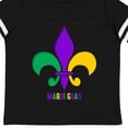 thumbnail image 4 of Inktastic Mardi Gras Fleur De Lis Girls Toddler T-Shirt, 4 of 5