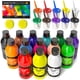 thumbnail image 1 of Set de pintura Nicpro 14 colores, 250 ml, lavable con brochas y tazas, 1 of 8