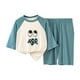 thumbnail image 1 of Odeerbi 1-13 Años Niños Niñas Pijama de Verano de Modal Con Manga Corta Conjunto de Pantalones Cortos Raglan Ropa de Dormir Ligera Conjunto de Pijama, 1 of 5