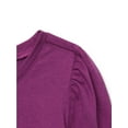 thumbnail image 3 of Garanimals Toddler Girl Long Puff Sleeve Embroidered T-Shirt, Sizes 18M-5T, 3 of 3