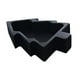thumbnail image 5 of Bandeja para servir con forma de árbol de Navidad, plato de aperitivos de madera, decorativa, multiusos, para fiestas navideñas. Negro, 5 of 9