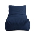 thumbnail image 3 of Loungie Resty Nylon Bean Bag Chair Navy, 3 of 8
