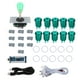 thumbnail image 1 of Kit de accesorios de joystick arcade 822B para bricolaje, para juegos de lucha y arcade en casa, con USB, estilo americano (verde), 1 of 5