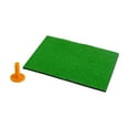 thumbnail image 3 of Estera para golpear Golf, mejora la precisión, estera de práctica de Golf para oficina, hogar, patio trasero 50cmx80cm, 3 of 8