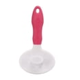 thumbnail image 2 of BIMZUC Pet Hair Brush Self Cleaning Massage Painless Round Needle Cat Dog Grooming Slicker Brush Pink Shedding Comb For Medium Long Short Hair Puppies Kittens (7 in / 17.7 cm), 2 of 5