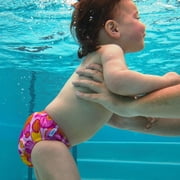 FINIS Reusable Swim Diaper - Pink Bubble