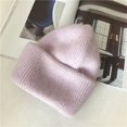 thumbnail image 1 of LinYooLi Korean Version Of The Autumn And Winter 100% Knit Cap Soft Cute Small Fresh Melon Skin Cap Soft, 1 of 6