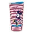 thumbnail image 2 of Disney Parks Minnie Mouse Ceramic Coffee Travel Tumbler New, 2 of 2