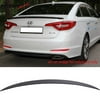 Fit For 15-17 Hyundai Sonata 4Dr OE Style Trunk Spoiler (ABS)